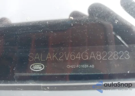 2016 Land Rover Lr4 z USA, uszkodzony, nr VIN SALAK2V64GA822823